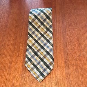 Vintage plaid tie